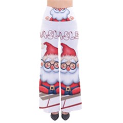 Santa Glasses Yoga Chill Vibe So Vintage Palazzo Pants