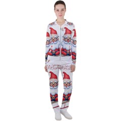 Santa Glasses Yoga Chill Vibe Casual Jacket And Pants Set