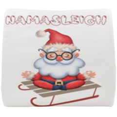 Santa Glasses Yoga Chill Vibe Seat Cushion