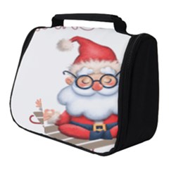 Santa Glasses Yoga Chill Vibe Full Print Travel Pouch (small)