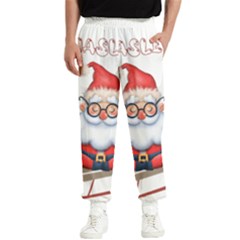 Santa Glasses Yoga Chill Vibe Men s Elastic Waist Pants