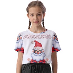 Santa Glasses Yoga Chill Vibe Kids  Basic T-shirt