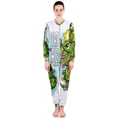 Dinosaur T-rex Dino Tyrannasaurus Onepiece Jumpsuit (ladies)