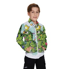 Dinosaur T-rex Dino Tyrannasaurus Kids  Windbreaker