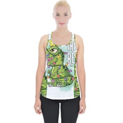 Dinosaur T-rex Dino Tyrannasaurus Piece Up Tank Top by Sarkoni