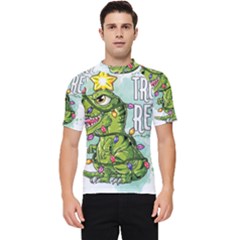 Dinosaur T-rex Dino Tyrannasaurus Men s Short Sleeve Rash Guard by Sarkoni