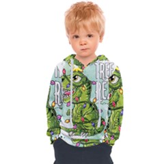 Dinosaur T-rex Dino Tyrannasaurus Kids  Overhead Hoodie