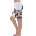 Owl Bird Feathers Cropped Leggings  View2