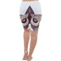 Owl Bird Feathers Cropped Leggings  View4