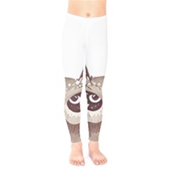 Owl Bird Feathers Kids  Classic Winter Leggings