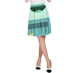 Bmo Adventure Time A-line Skirt by Bedest