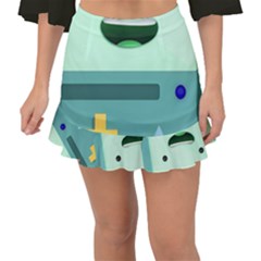 Bmo Adventure Time Fishtail Mini Chiffon Skirt by Bedest