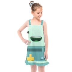 Bmo Adventure Time Kids  Overall Dress by Bedest