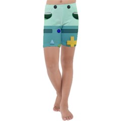 Bmo Adventure Time Kids  Lightweight Velour Capri Yoga Leggings by Bedest