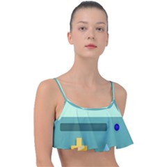 Bmo Adventure Time Frill Bikini Top