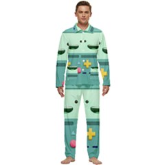 Bmo Adventure Time Men s Long Sleeve Velvet Pocket Pajamas Set by Bedest