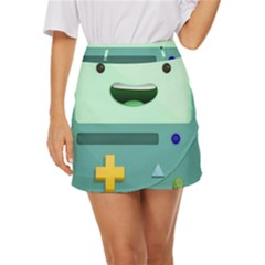 Bmo Adventure Time Mini Front Wrap Skirt by Bedest