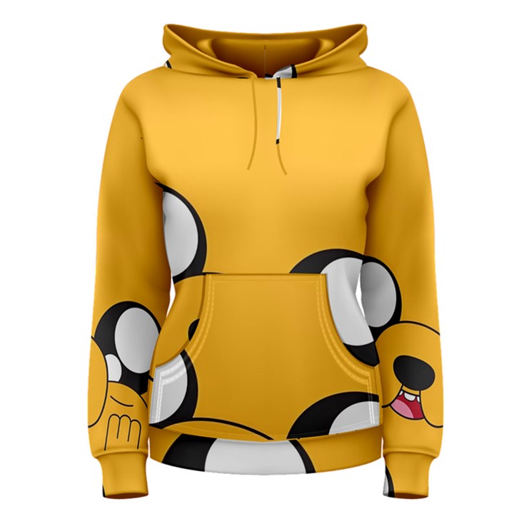 Adventure Time Cartoon Face Funny Happy Toon Women s Pullover Hoodie