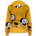 Adventure Time Cartoon Face Funny Happy Toon Women s Pullover Hoodie View2