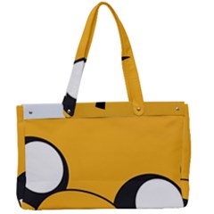 Adventure Time Cartoon Face Funny Happy Toon Canvas Work Bag by Bedest