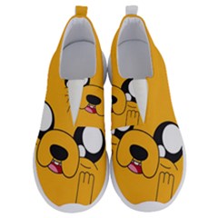 Adventure Time Cartoon Face Funny Happy Toon No Lace Lightweight Shoes by Bedest