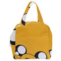 Adventure Time Cartoon Face Funny Happy Toon Boxy Hand Bag View1