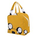 Adventure Time Cartoon Face Funny Happy Toon Boxy Hand Bag View2