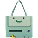 Adventure Time Bmo Beemo Green Mini Tote Bag View1