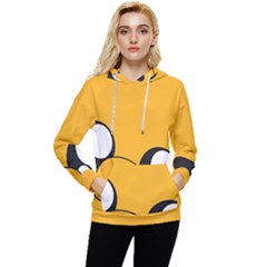 Adventure Time Cartoon Face Funny Happy Toon Women s Lightweight Drawstring Hoodie by Bedest