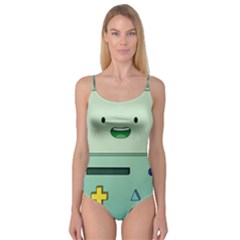 Adventure Time Bmo Beemo Green Camisole Leotard  by Bedest