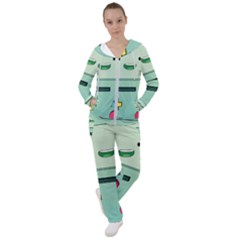 Adventure Time Bmo Beemo Green Women s Tracksuit by Bedest