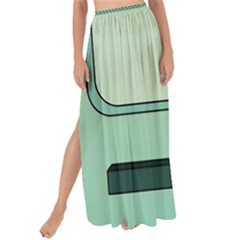 Adventure Time Bmo Beemo Green Maxi Chiffon Tie-up Sarong by Bedest