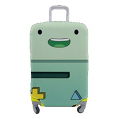 Adventure Time Bmo Beemo Green Luggage Cover (small) by Bedest