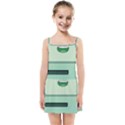 Adventure Time Bmo Beemo Green Kids  Summer Sun Dress View1