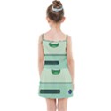 Adventure Time Bmo Beemo Green Kids  Summer Sun Dress View2