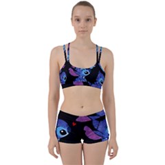 Stitch Love Cartoon Cute Space Perfect Fit Gym Set by Bedest