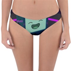 Bmo In Space  Adventure Time Beemo Cute Gameboy Reversible Hipster Bikini Bottoms by Bedest