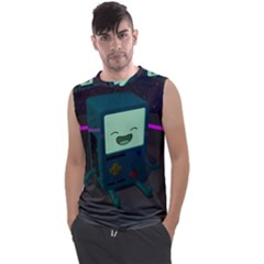 Bmo In Space  Adventure Time Beemo Cute Gameboy Men s Regular Tank Top by Bedest