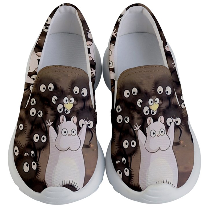 Cute Anime Scenery Artwork Fanart Kids Lightweight Slip Ons