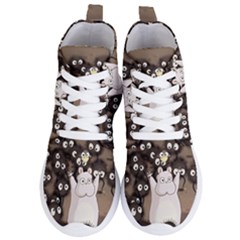 Cute Anime Scenery Artwork Fanart Women s Lightweight High Top Sneakers by Bedest