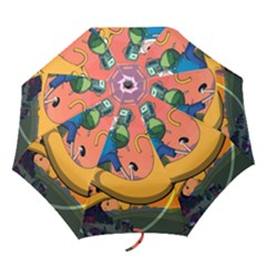 Finn And Jake Adventure Time Bmo Cartoon Folding Umbrellas by Bedest