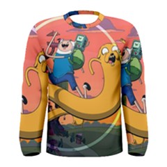 Finn And Jake Adventure Time Bmo Cartoon Men s Long Sleeve T-shirt