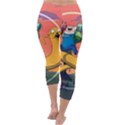 Finn And Jake Adventure Time Bmo Cartoon Capri Winter Leggings  View4