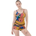 Finn And Jake Adventure Time Bmo Cartoon Boyleg Tankini Set  View1