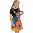 Finn And Jake Adventure Time Bmo Cartoon Kids  Apron Dress View3