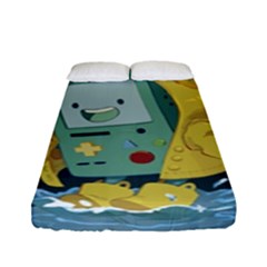 Cartoon Bmo Adventure Time Fitted Sheet (full/ Double Size) by Bedest