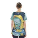 Cartoon Bmo Adventure Time Skirt Hem Sports Top View2