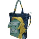 Cartoon Bmo Adventure Time Shoulder Tote Bag View1