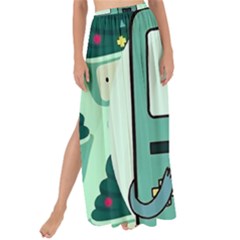 Adventure Time Bmo Maxi Chiffon Tie-up Sarong by Bedest