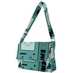 Adventure Time Bmo Full Print Messenger Bag (s) by Bedest